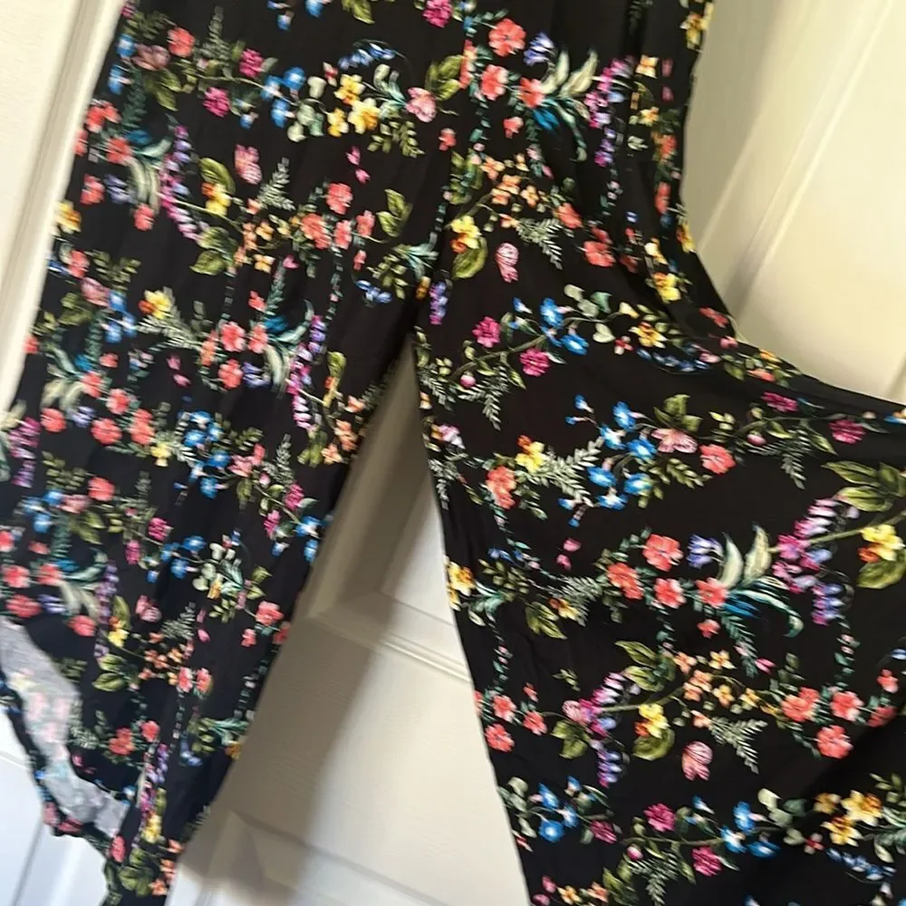 Sunshine 79 Wildflower Vines Jumpsuit Cover Up